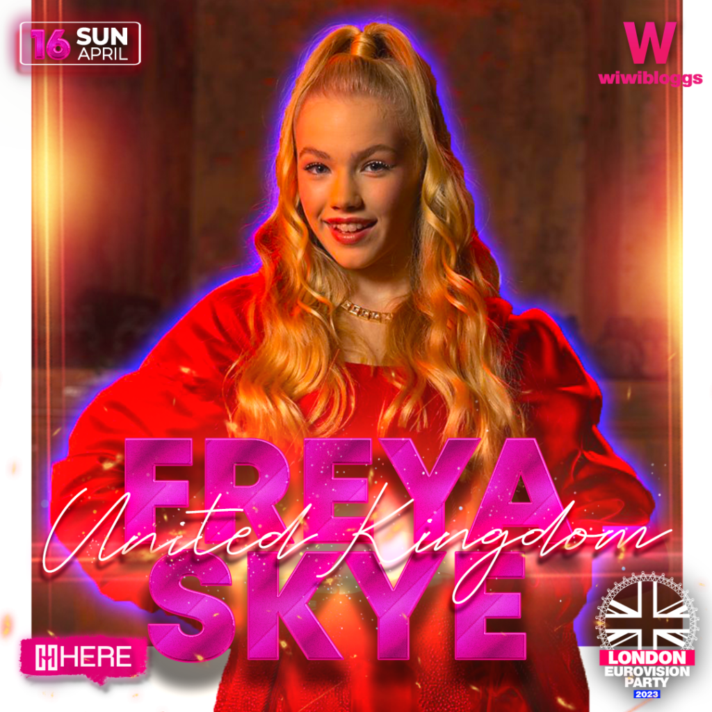 UK's Freya Skye (Junior Eurovision)